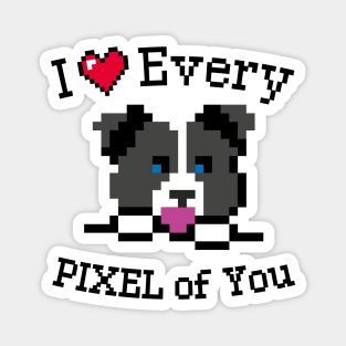 I love every Pixel of You Magnet