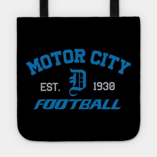 Motor City Football Dark Tote