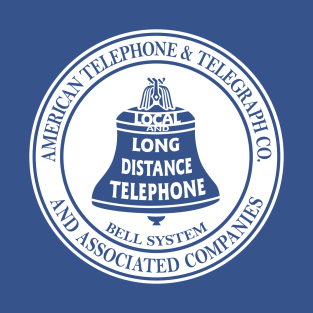 Classic / Retro Bell Telephone System Logo T-Shirt