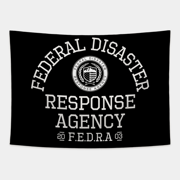 Federal Disaster Response Agency (FEDRA) Tapestry by Teessential