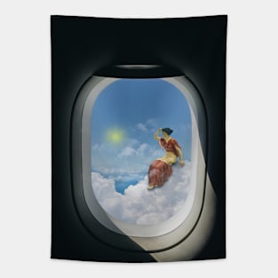 Flying moments Tapestry