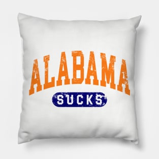 Alabama sucks rivals shirt Pillow