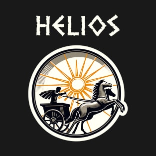 Helios Greek God of the Sun Chariot of the Sun God T-Shirt
