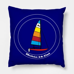 Hobie 14 Catamaran Sailboat Pillow