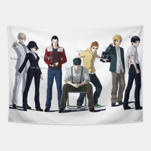 Ajin - Characters _011 Tapestry by weebslinger