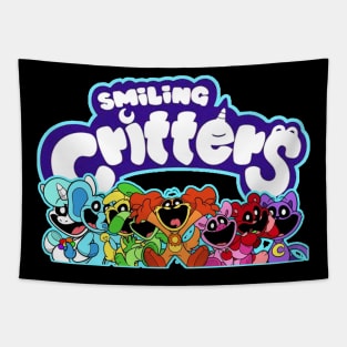 Family Cartoons - Smiling Critters Tapestry