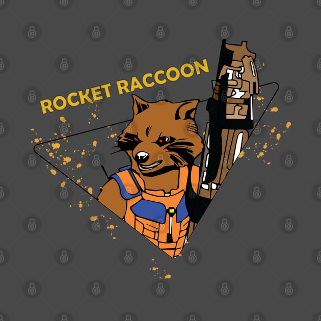 Rocket Raccoon by funNkey