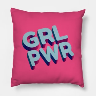 GRL PWR Pillow