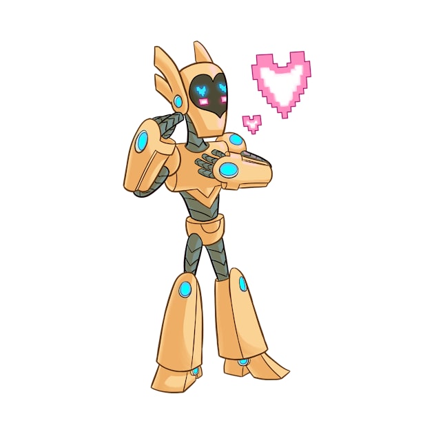 Mosobot64 in Love by Mosobot64 Art