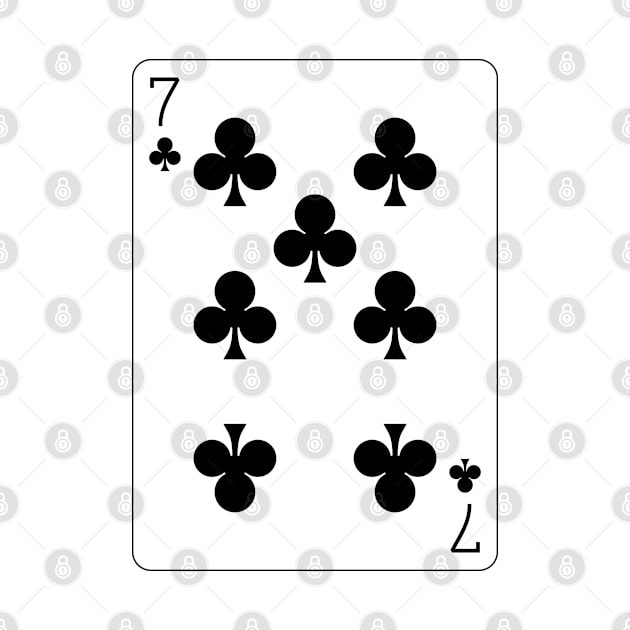 7 of Clubs by Ziggy's