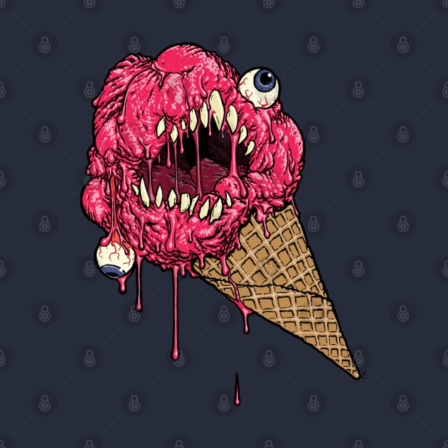 Eye Scream: Strawberry by vilecult