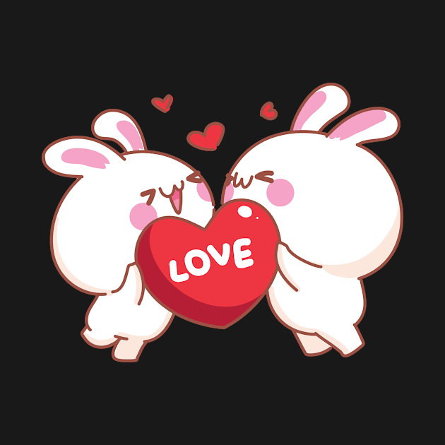 Bunnies In Love by InnocentClub