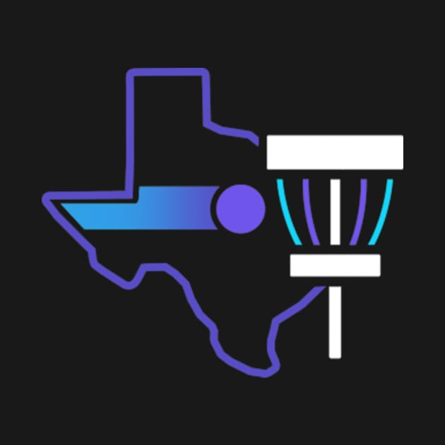 Texas Disc Golf - Teal Blend by grahamwilliams