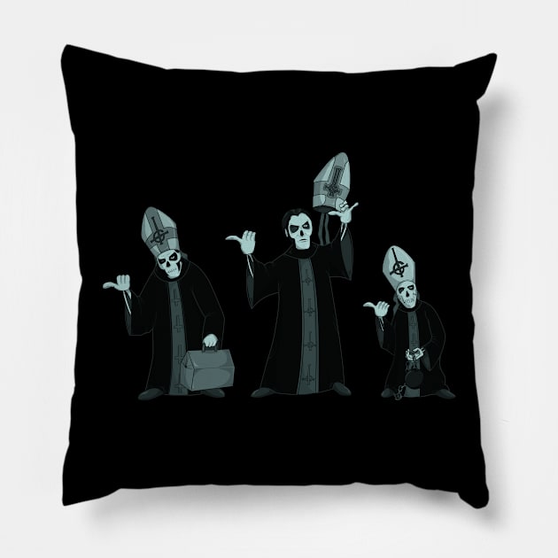 beware of hitchhiking ghosts! Pillow by Godriguezart