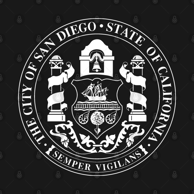 San Diego Seal by Historia