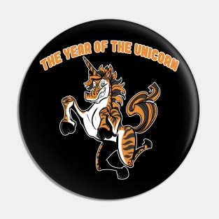 Tiger Unicorn Pin