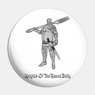 Knights Of The Round Belly Pin