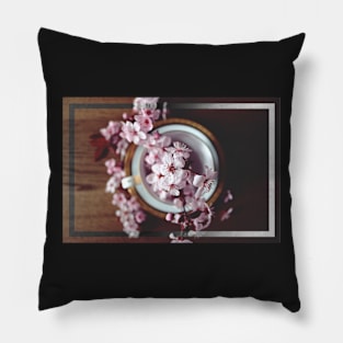 Cherry Blossoms in Coconut Pillow