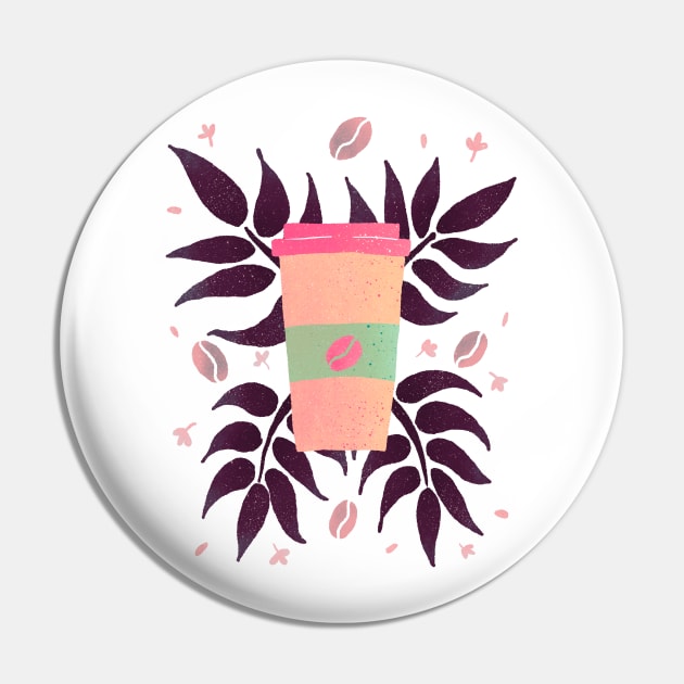 Tropical coffee - pink and brown Pin by Home Cyn Home 