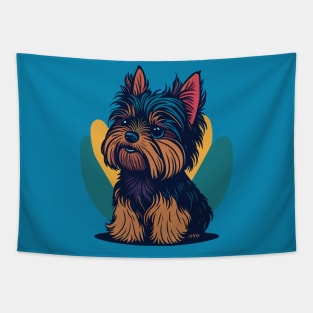 Yorkshire Terrier Portrait Tapestry