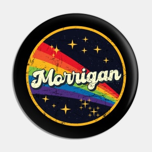 Morrigan // Rainbow In Space Vintage Grunge-Style Pin