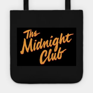 The midnight club logo Tote