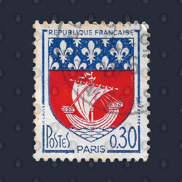 Vintage 1983 Stamp from France by yousufi