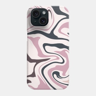 Retro Groovy Abstract Pattern Design Phone Case