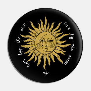 Live by the sun, love by the moon: astrology Pin
