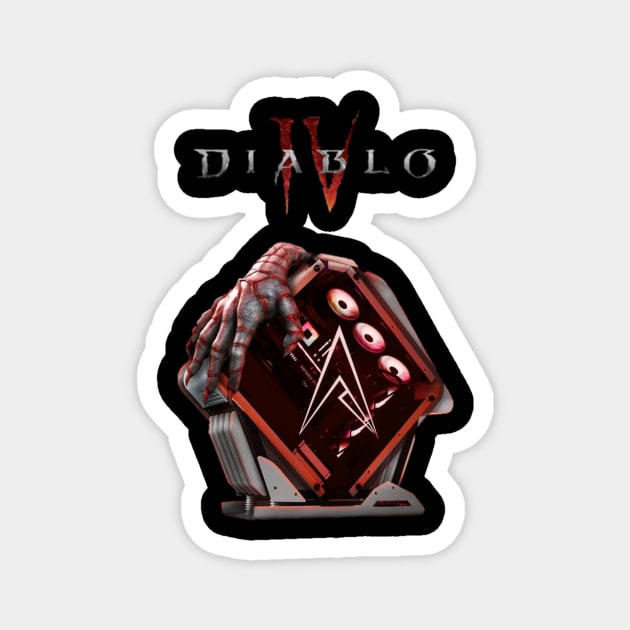 Diablo IV Magnet by shadowNprints
