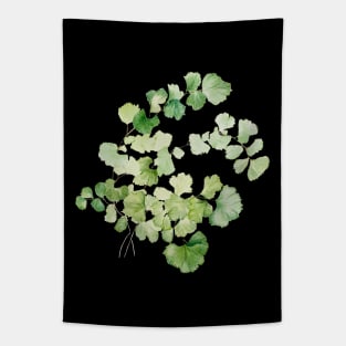 Hand drawn Puccoon leaves Tapestry