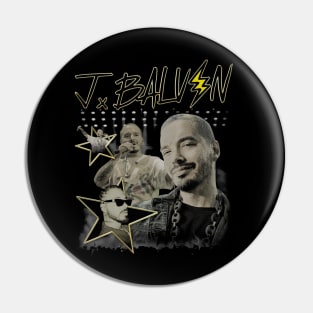 J Balvin Vintage Pin