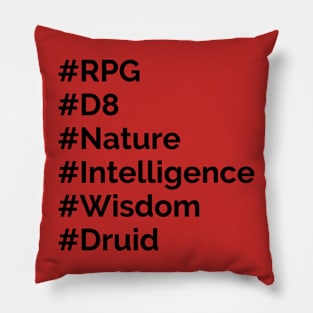 Druid hashtag Pillow