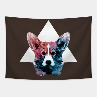 Cute Corgi Puppy Design Tapestry