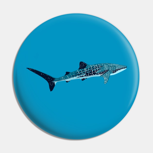 Whale Shark Pin by stargatedalek