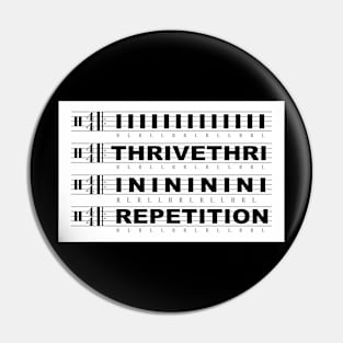 Drummer Mantra No. 1 Pin