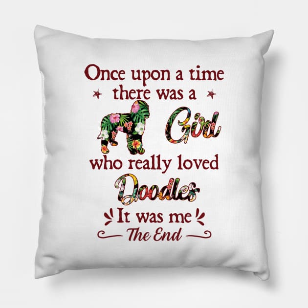 Once upon a time there was a girl Pillow by SamaraIvory