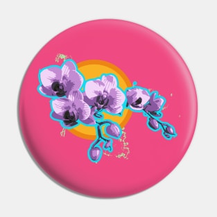 Wild Orchid Sunshine Pin