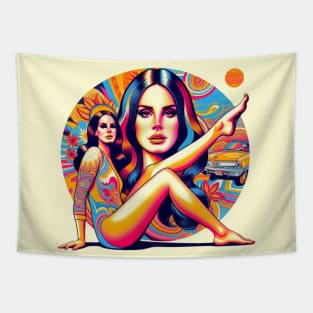 Lana Del Rey - Legs Up Tapestry