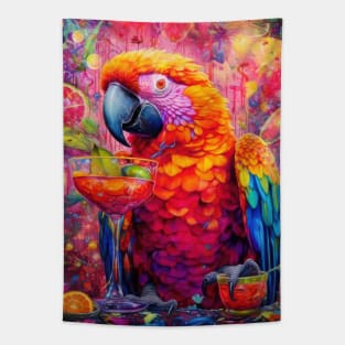 Parrot Head Tapestry