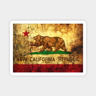 New California Republic Flag Magnet