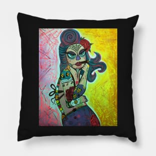 Maria De Los Muertos 2 Pillow