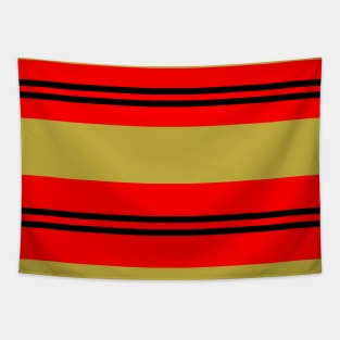 Red bars Tapestry