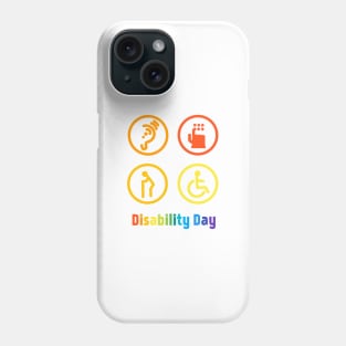 Disability day Phone Case