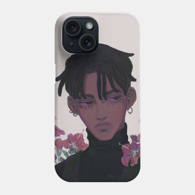 Flower Boy Phone Case by gavv