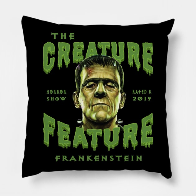 Frankenstein Pillow by Fuckinuts