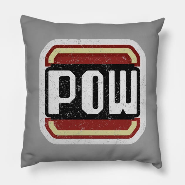 Boom boom POW Pillow by Val_Myre