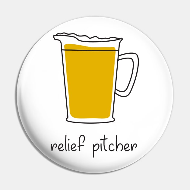 Relief Pitcher Pin by DubyaTee