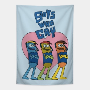 Boys Who Cry Band Tapestry