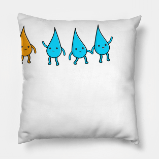 Funny Science and Chemistry T-Shirt Pillow